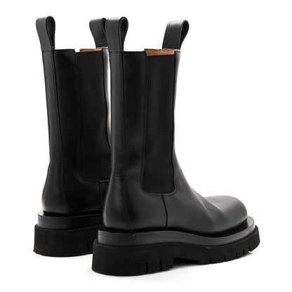 Bottega Veneta Calfskin The Lug Chelsea 55mm Boots 35.5 Black 4 of 9