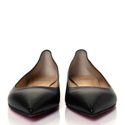Christian Louboutin Shiny Nappa Ballalla Flats 39 Black 2 of 10