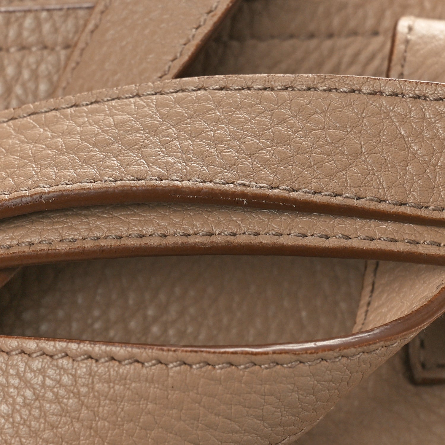 Prada Vitello Daino Pocket Shopping Tote Cammeo 8 of 10