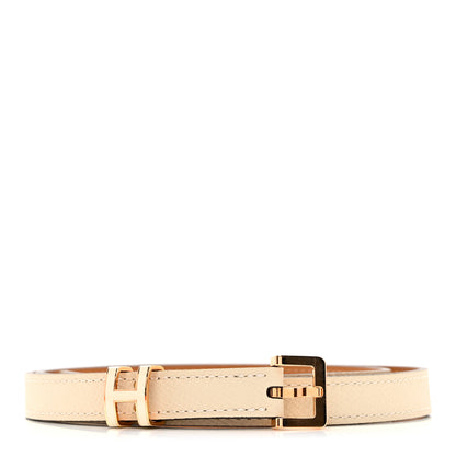 Hermes Epsom 15mm Pop H Belt 80 Craie 1 of 5