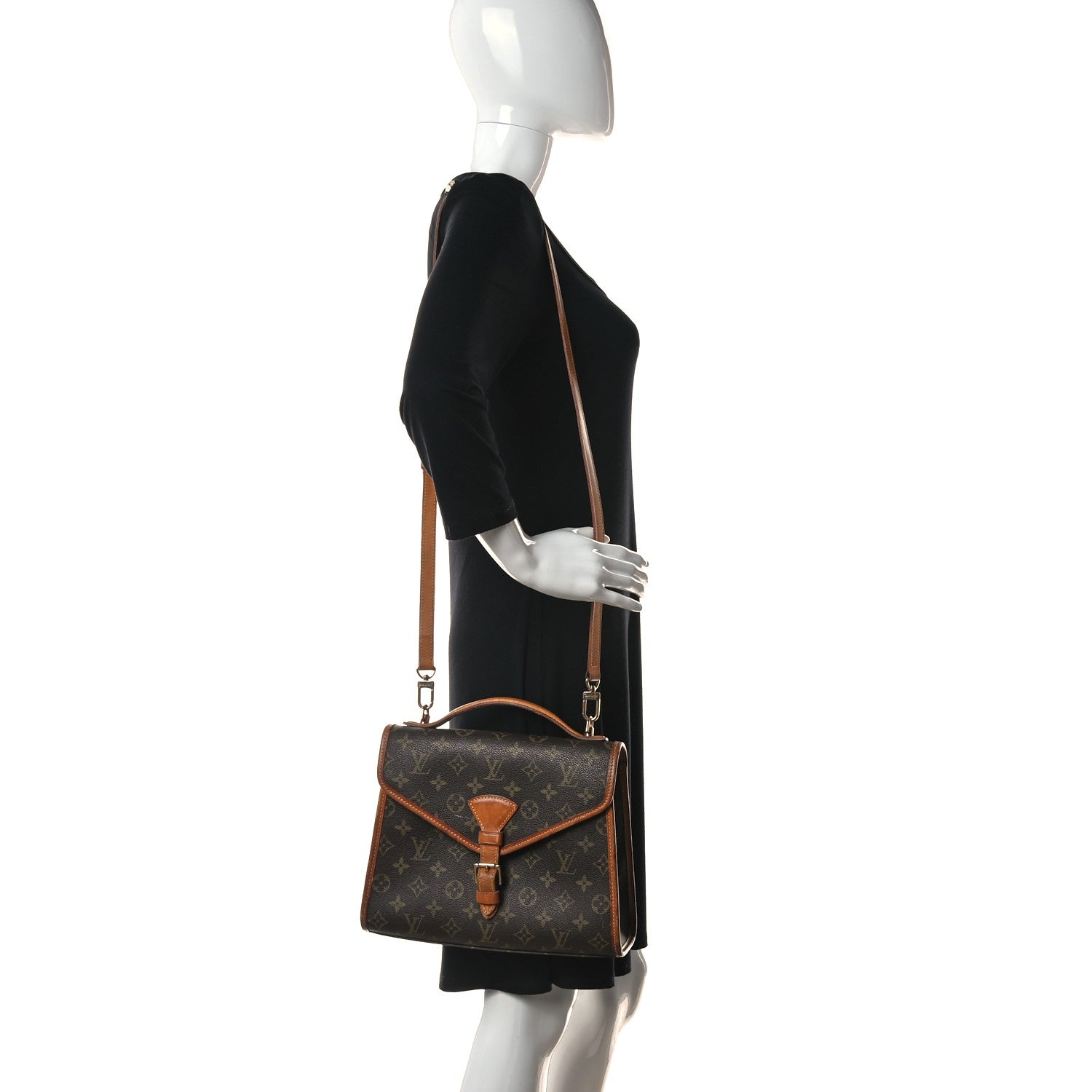 Louis Vuitton Monogram Beverly PM Briefcase 2 of 14