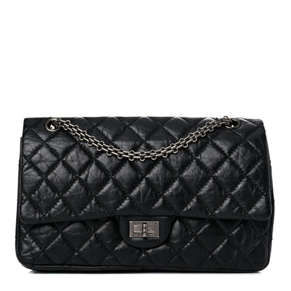 Chanel Aged Calfskin Quilted 2.55 Reissue 226 Flap Black 1 of 12