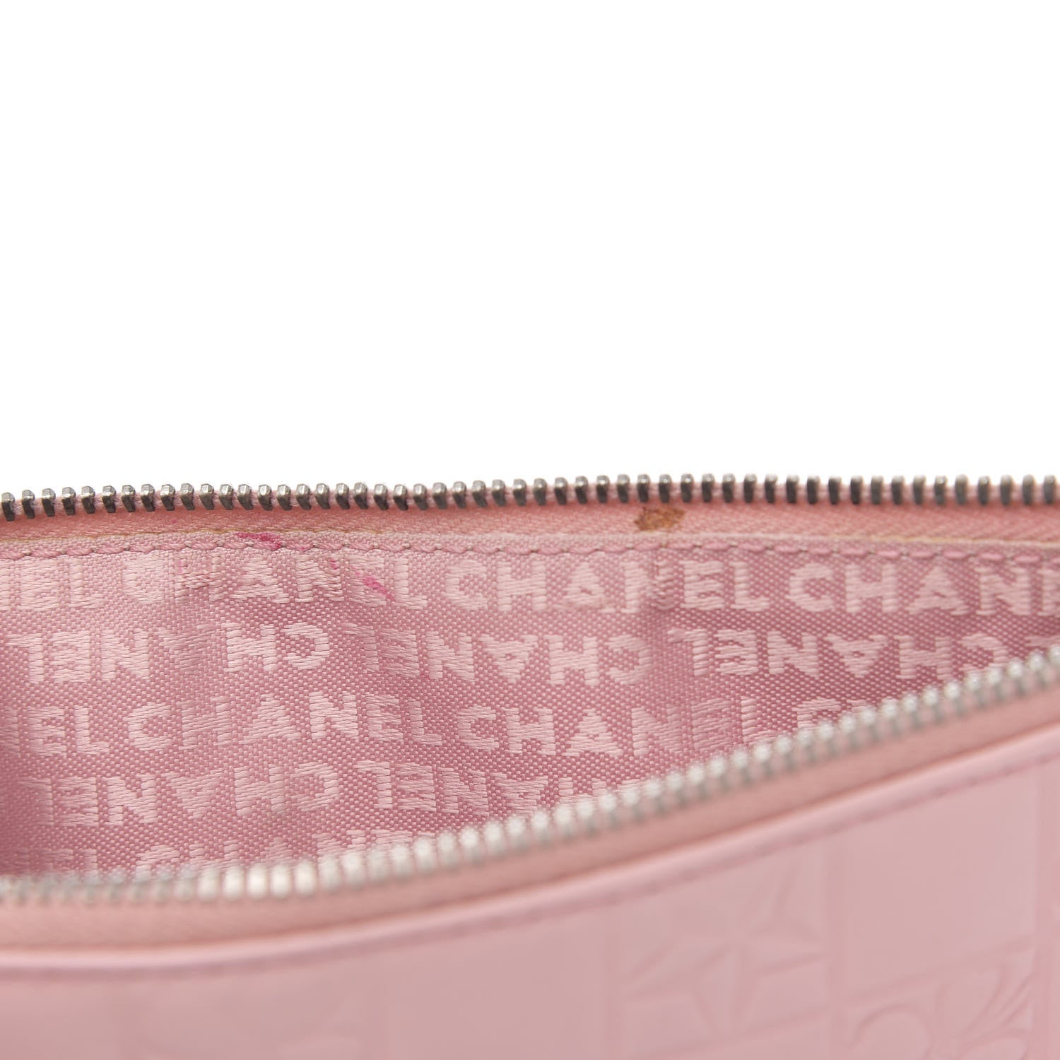 Chanel Lambskin Precious Symbols Pochette Pink 11 of 13