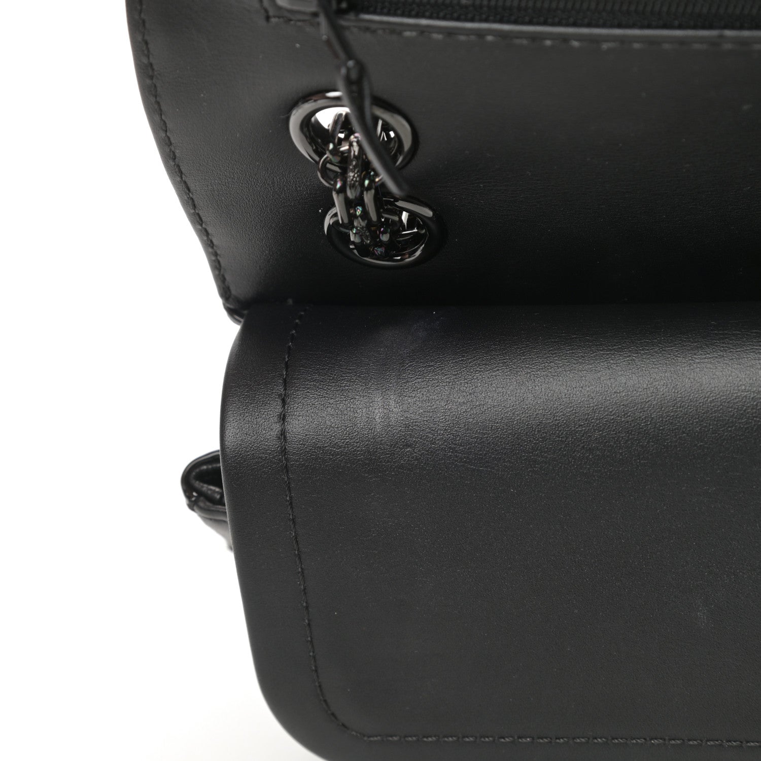 Chanel Patent Calfskin Quilted 2.55 Reissue 225 Flap So Black 11 of 14