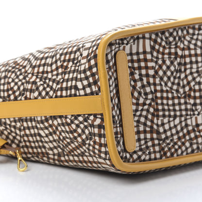 MCM Visetos Medium Liz Reversible Shopper Tote Cognac Yellow 15 of 16