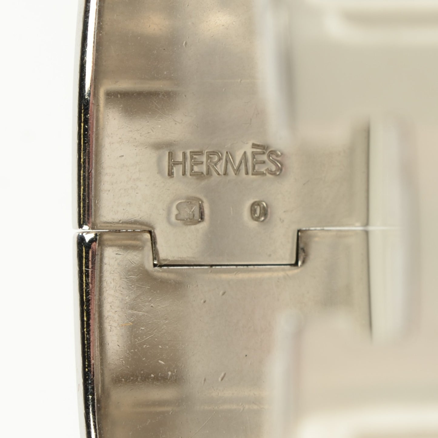 Enamel Wide Clic Clac H Bracelet PM Black