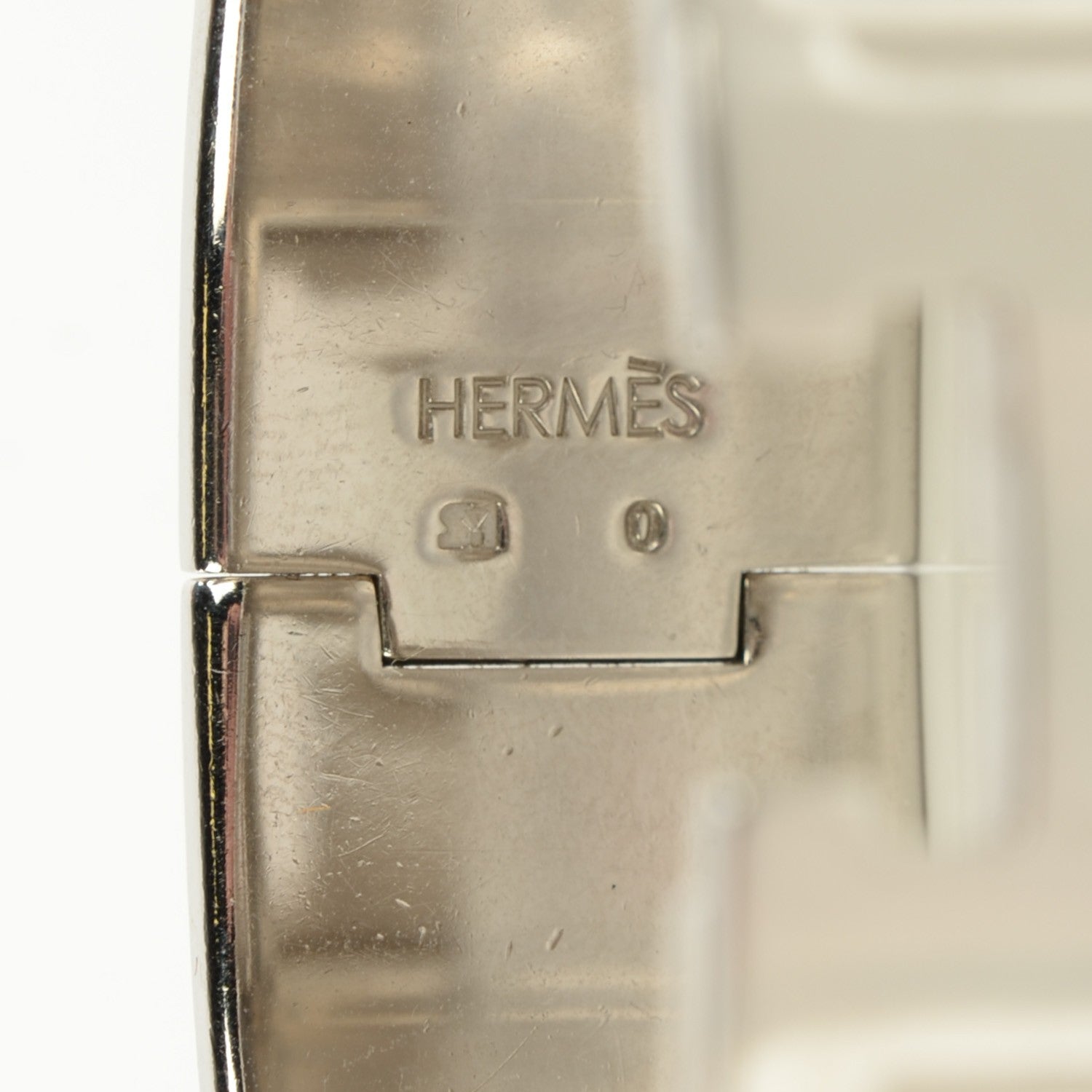 Hermes Enamel Wide Clic Clac H Bracelet PM Black 3 of 7