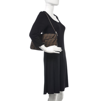 Fendi Zucca Shoulder Bag Tobacco 2 of 10