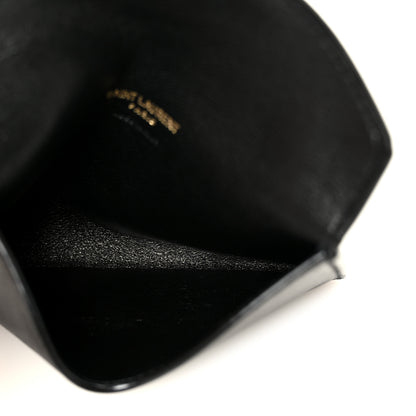 Saint Laurent Lambskin Chevron Quilted Small LouLou Rouge Cabernet 9 of 14