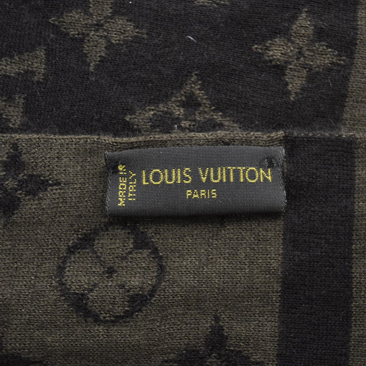 Cashmere Monogram Scarf