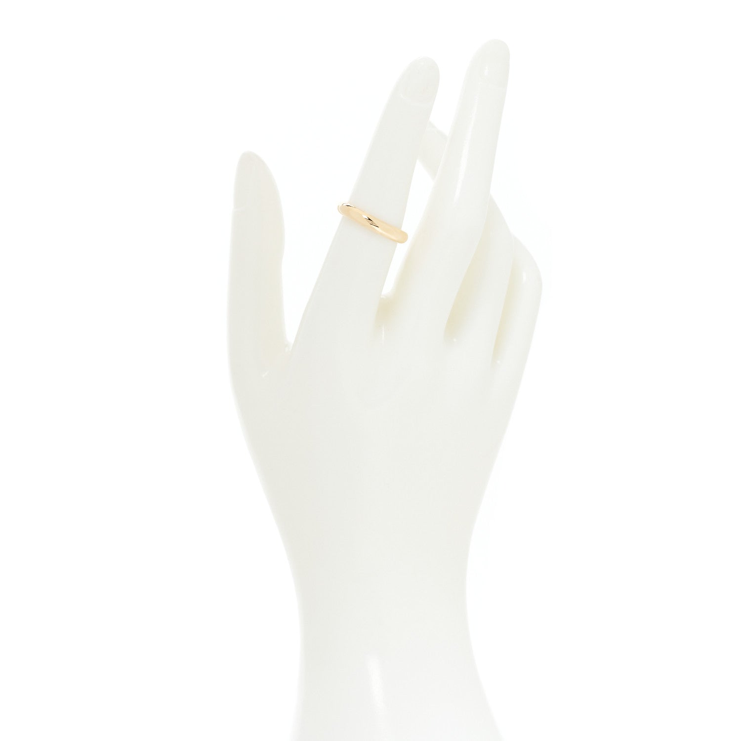 Cartier 18K Yellow Gold 3.5mm 1895 Wedding Band Ring 54 6.75 2 of 4