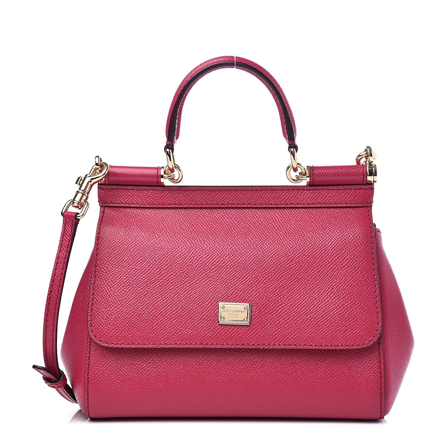 Dauphine Mini Miss Sicily Satchel Fuxia