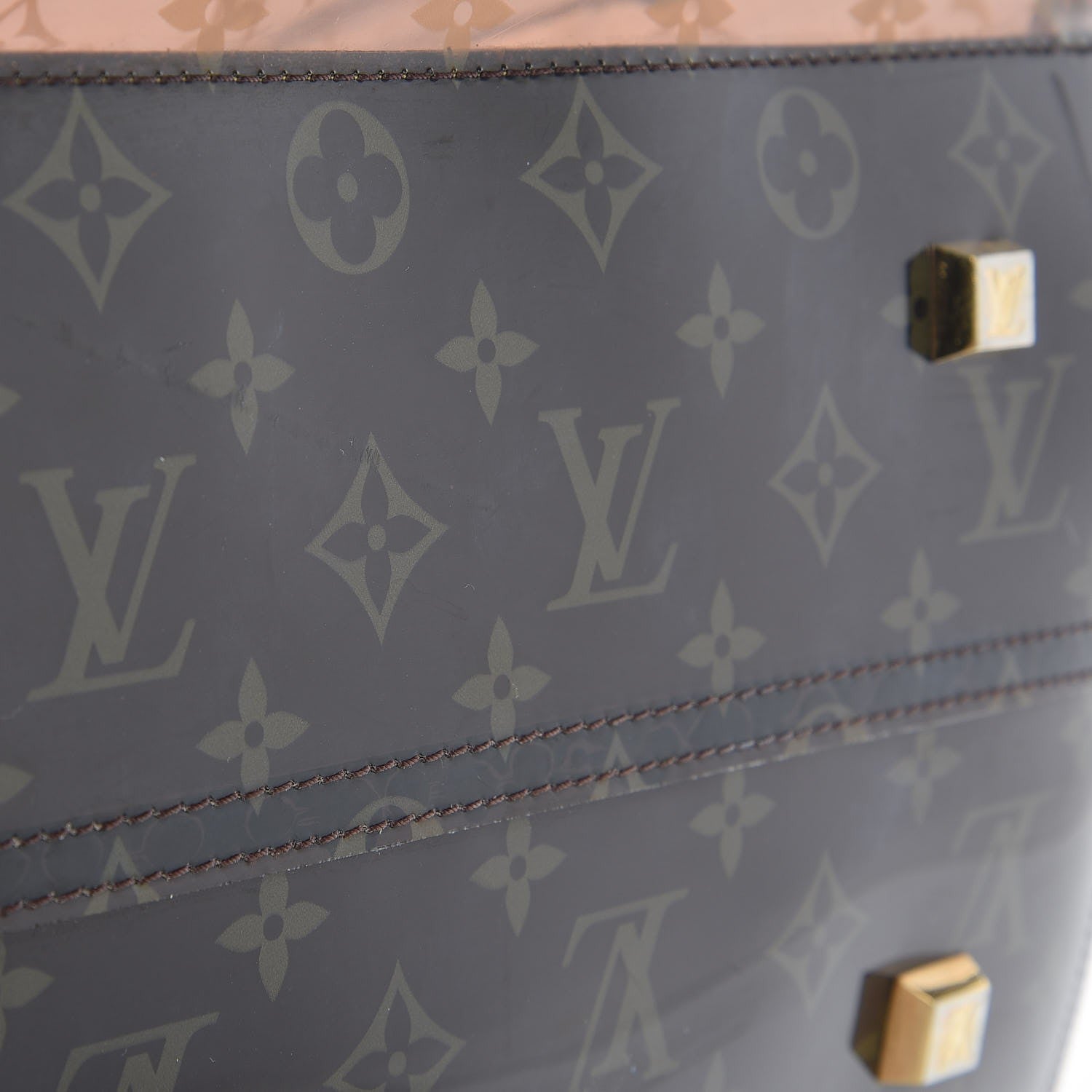 Louis Vuitton Vinyl Monogram Ambre Sac Cabas GM 9 of 13