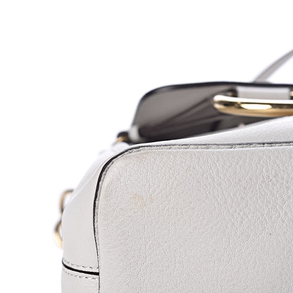 Chloe Suede Calfskin Mini Faye Backpack Airy Grey 10 of 14