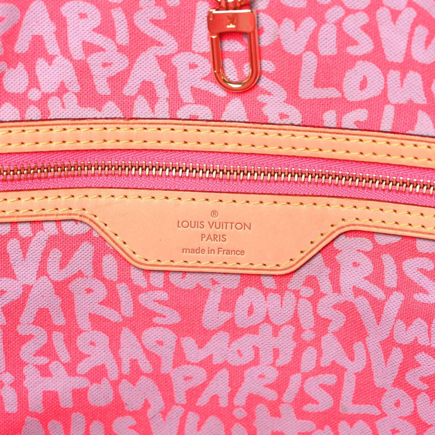 Monogram Graffiti Neverfull GM Fuchsia