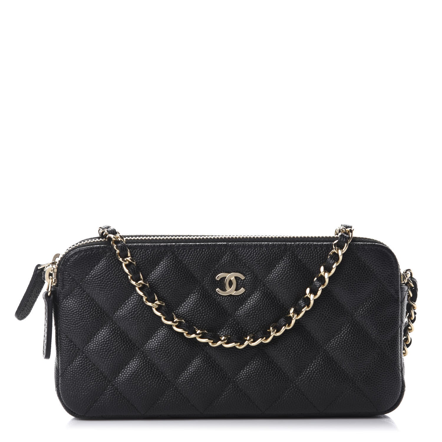 Chanel Caviar Quilted Small Clutch With Chain Black 1 of 12