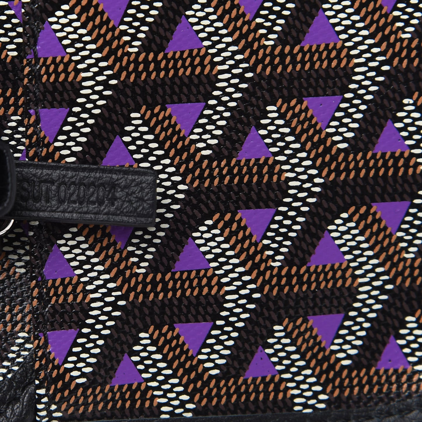 Goyardine Saint Louis Claire Voie GM Black Purple