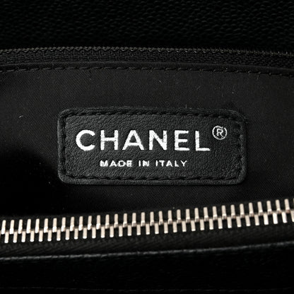 Chanel Caviar Quilted Grand Shopping Tote GST Black 6 of 10