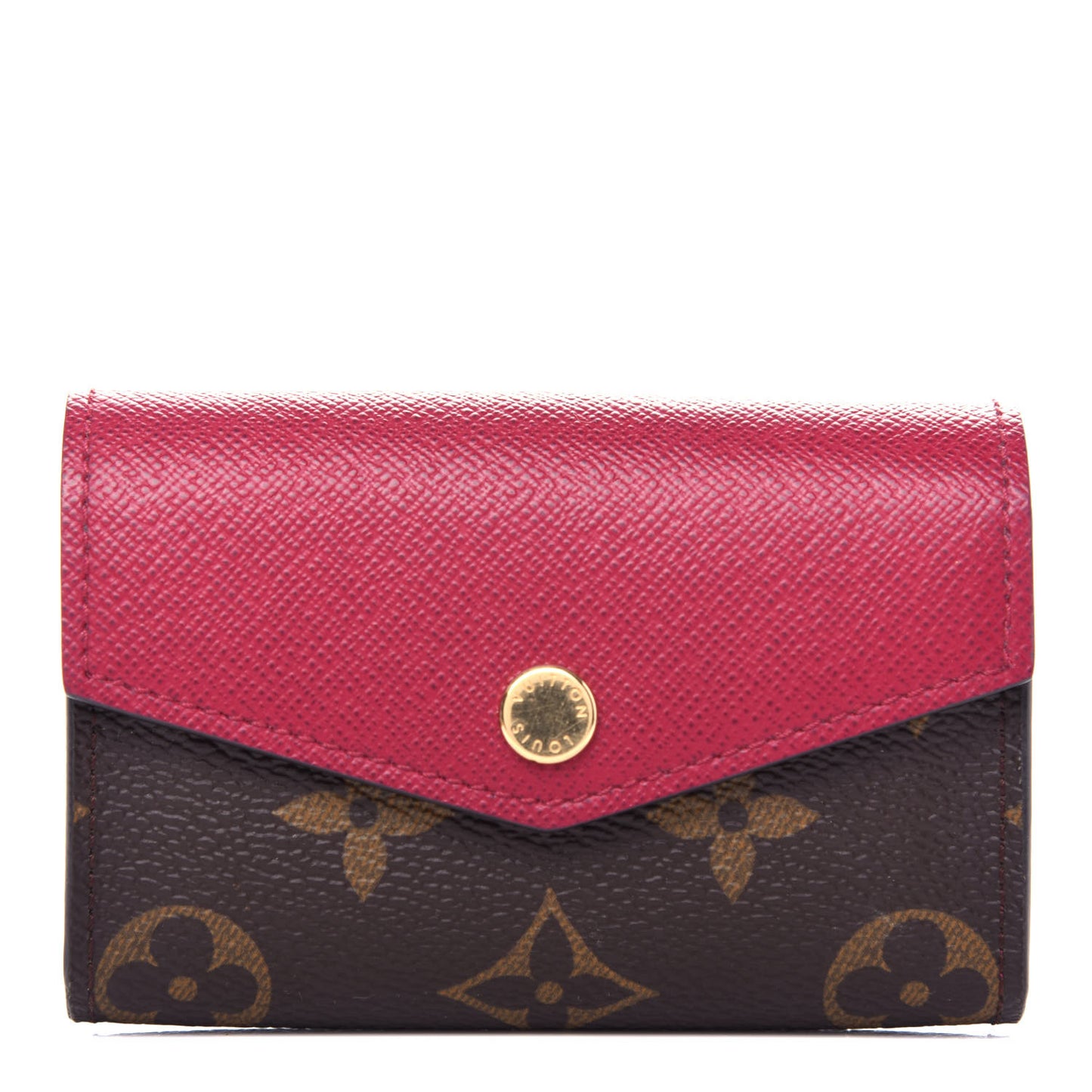 Monogram Sarah Multicartes Fuchsia