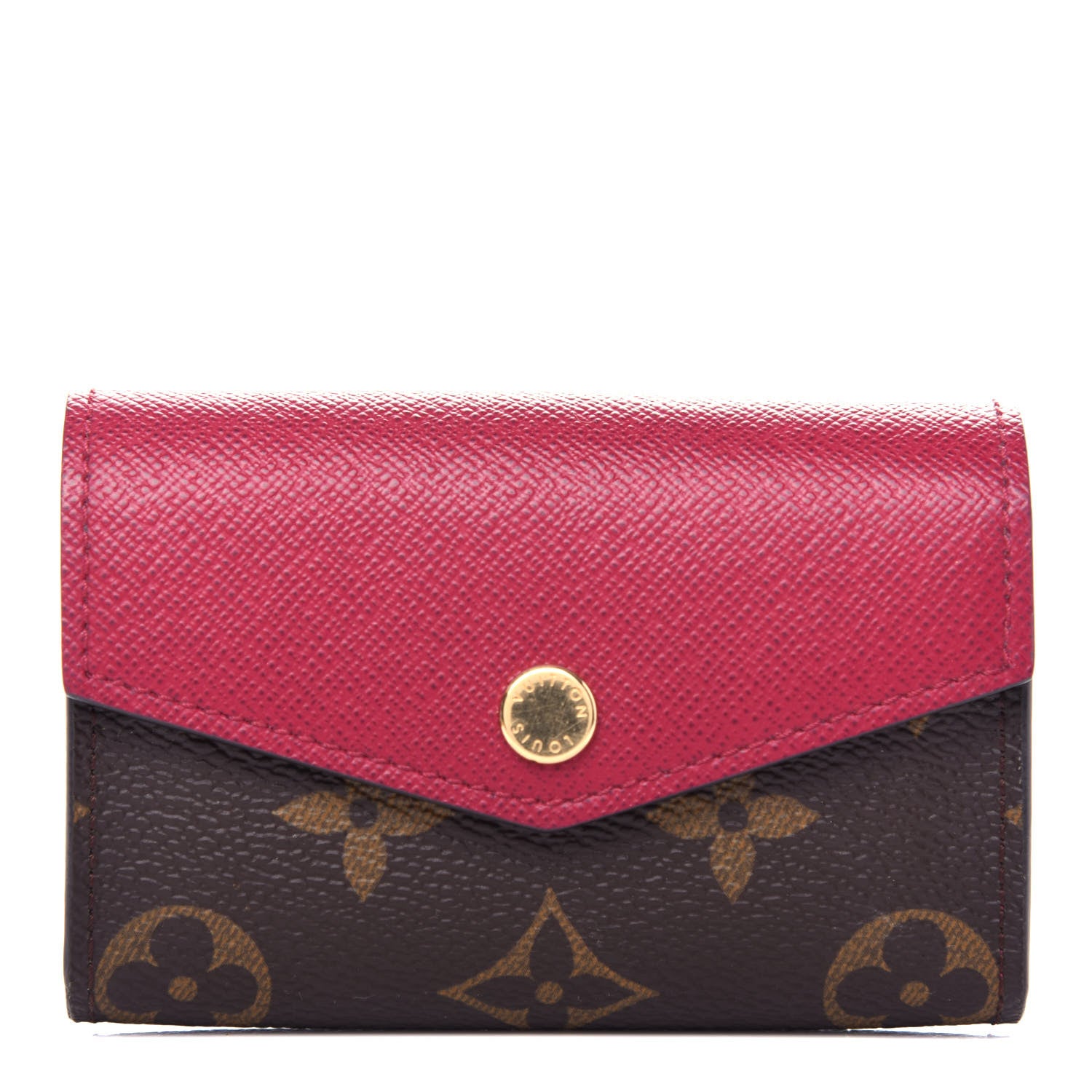 Louis Vuitton Monogram Sarah Multicartes Fuchsia 1 of 6