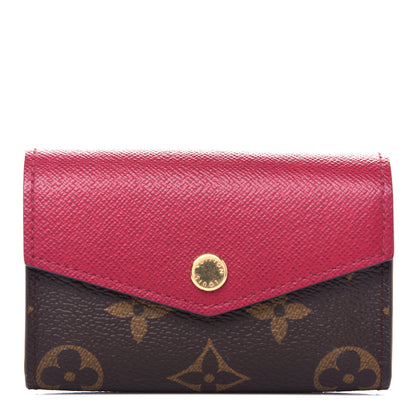 Louis Vuitton Monogram Sarah Multicartes Fuchsia 1 of 6