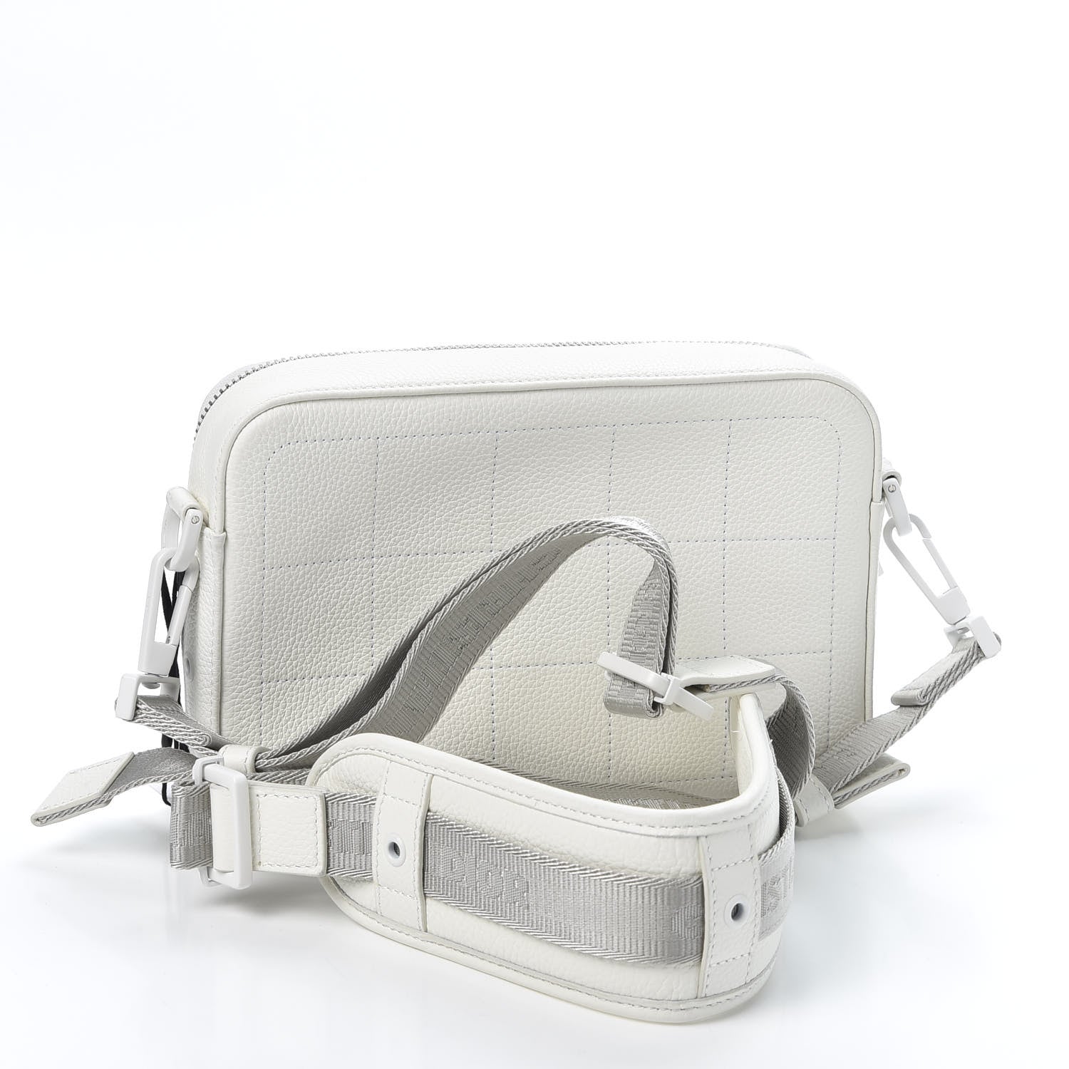 Christian Dior X DANIEL ARSHAM Grained Calfskin Safari Messenger Bag White 2 of 10