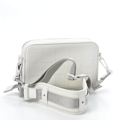 Christian Dior X DANIEL ARSHAM Grained Calfskin Safari Messenger Bag White 2 of 10