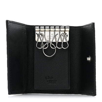 Gucci Microguccissima 6 Key Holder Case Black 5 of 10
