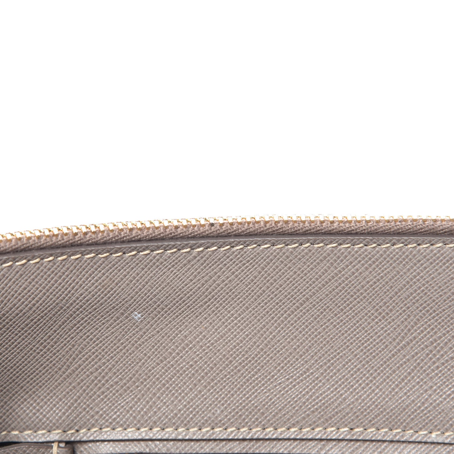 Saffiano Lux Extra Large Galleria Double Zip Tote Argilla