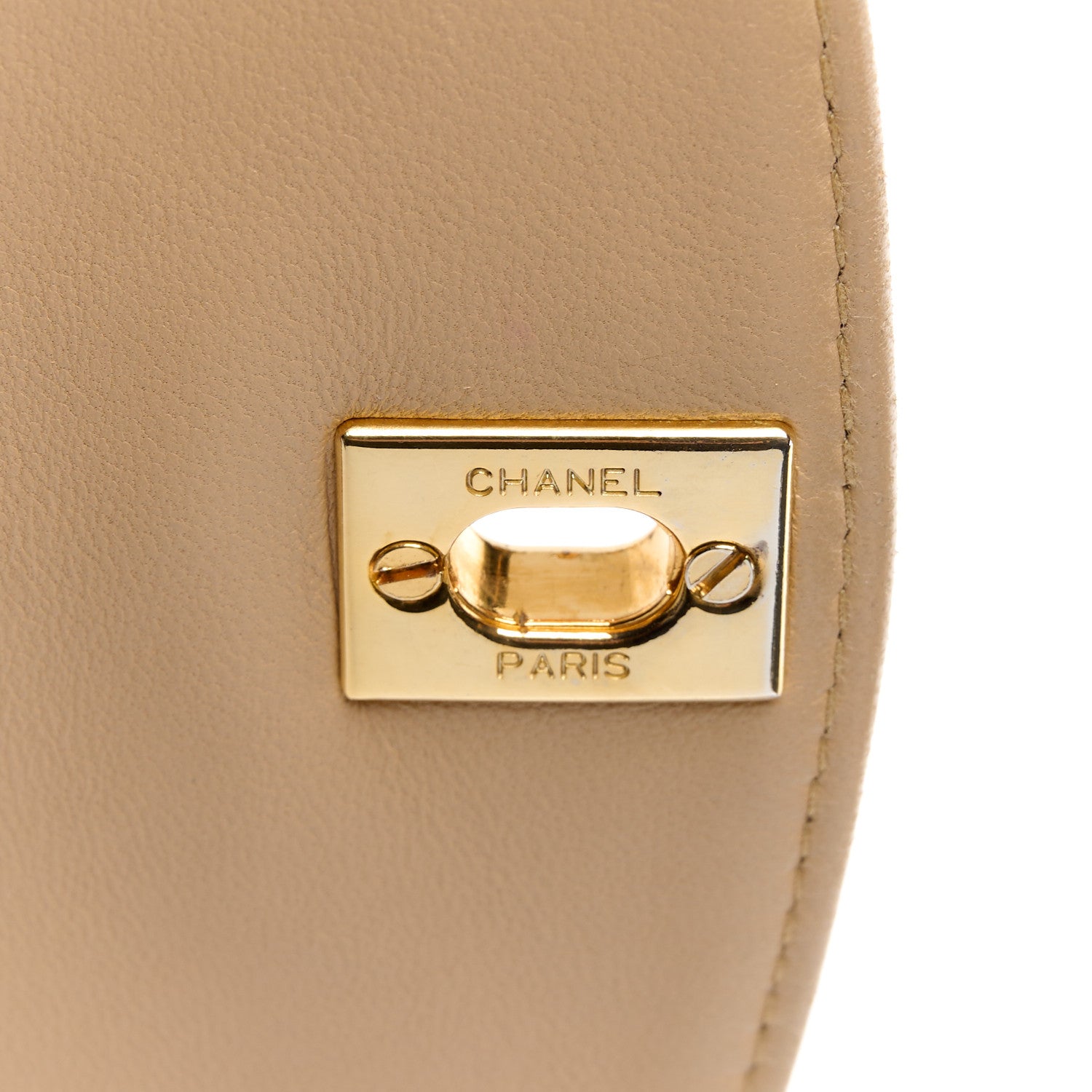 Chanel Lambskin Quilted Small Single Flap Beige 7 of 14