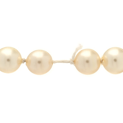 Chanel Pearl CC Cross Belt White Silver 5 of 6