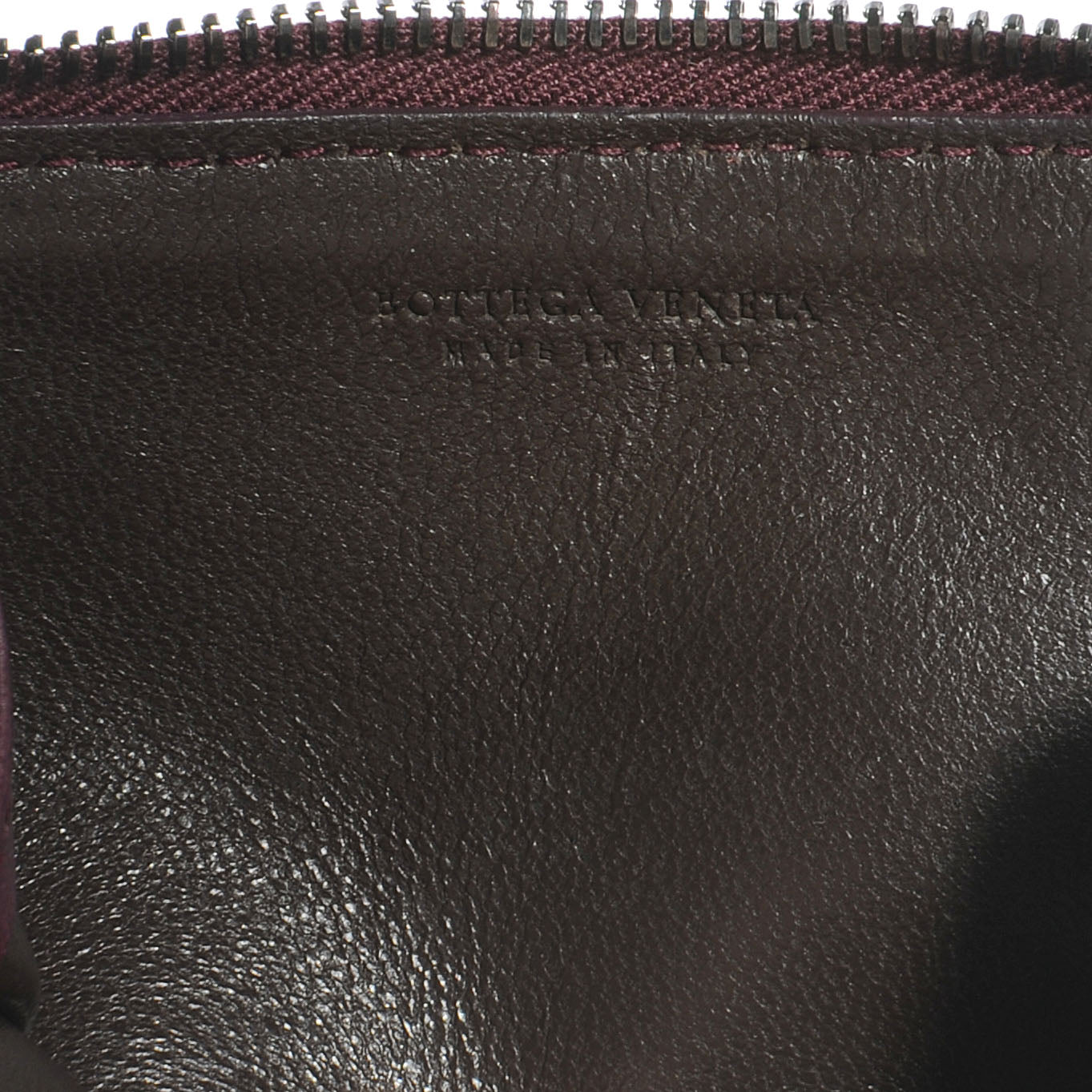 Bottega Veneta Nappa Intrecciato Coin Purse Fuchsia 7 of 9