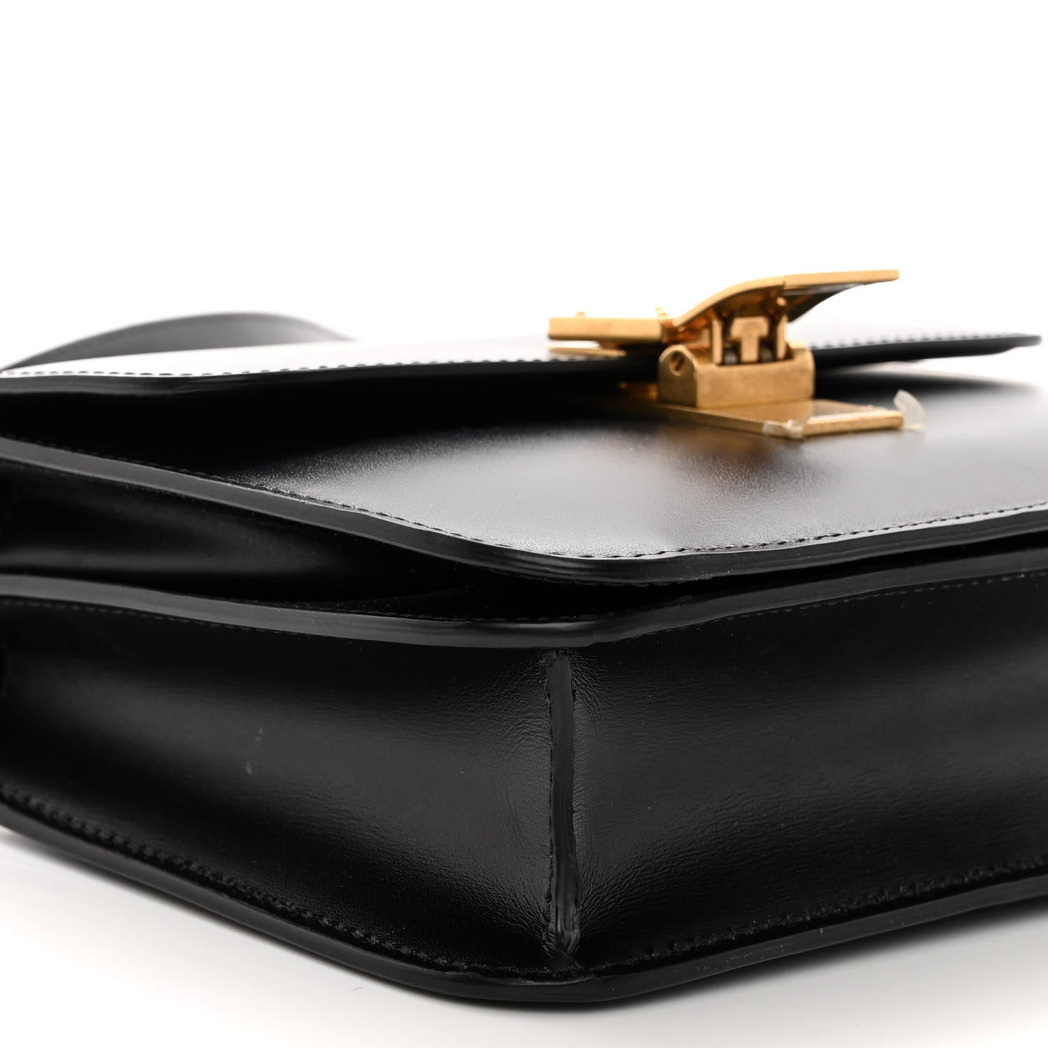 Celine Box Calfskin Teen Classic Box Flap Bag Black 9 of 12