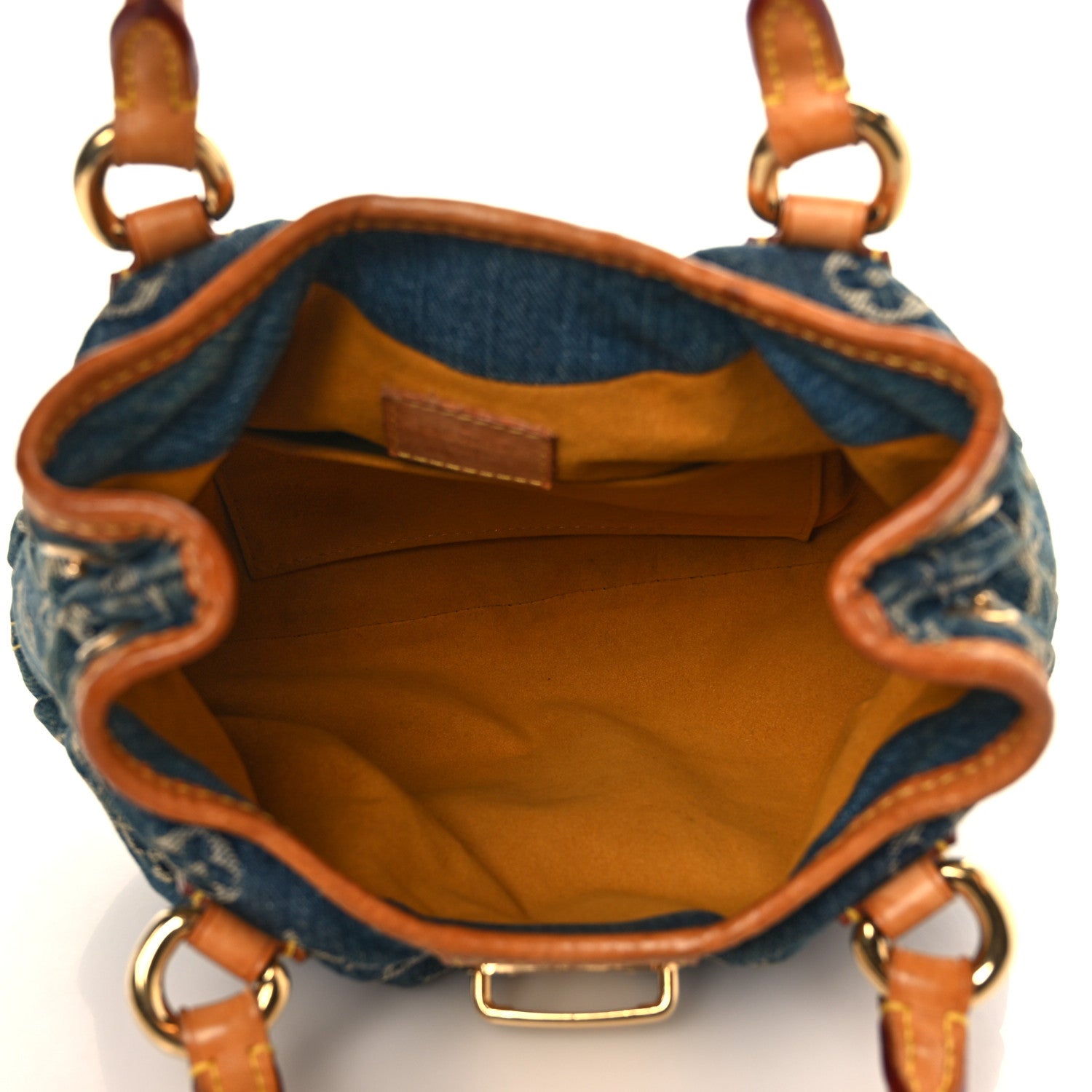 Louis Vuitton Monogram Denim Pleaty Blue 5 of 11
