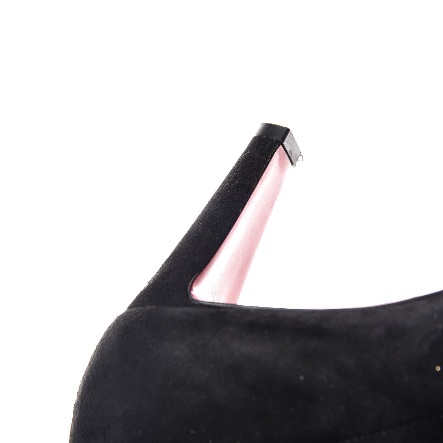 Christian Louboutin Veau Velours Alta Top 70 Over The Knee Boots 39 Black 14 of 15
