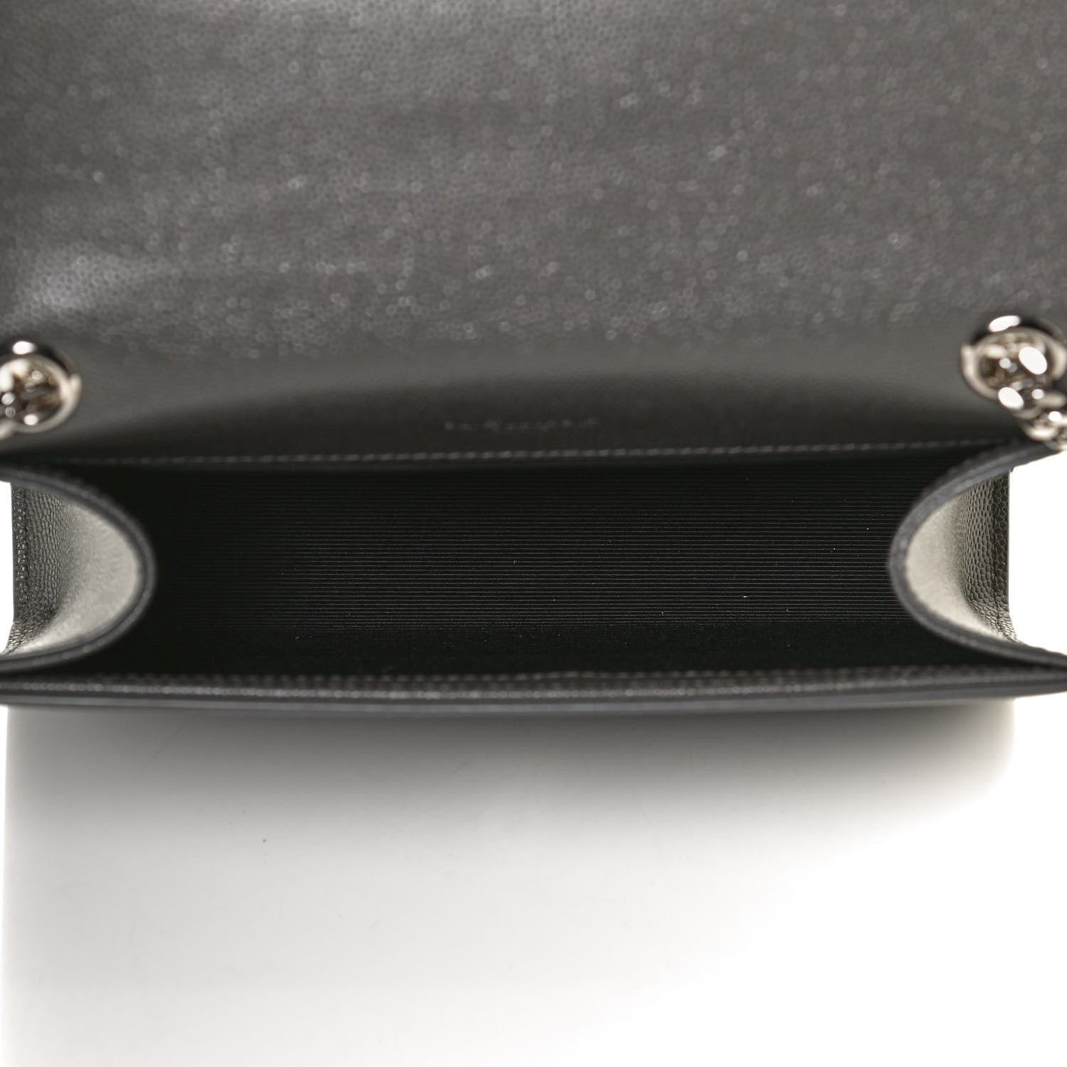 Saint Laurent Grain De Poudre Small Classic Monogram Kate Tassel Satchel Earth 4 of 9