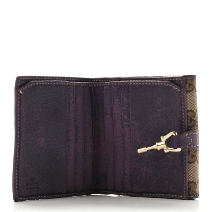 Gucci Monogram Compact Wallet Purple 5 of 17