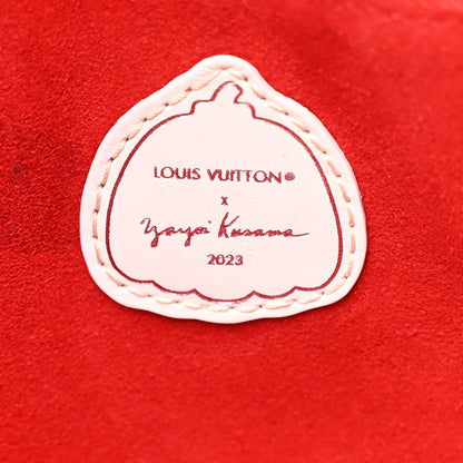 Louis Vuitton LV X YK Empreinte Infinity Dots Neverfull MM Rouge White 6 of 11