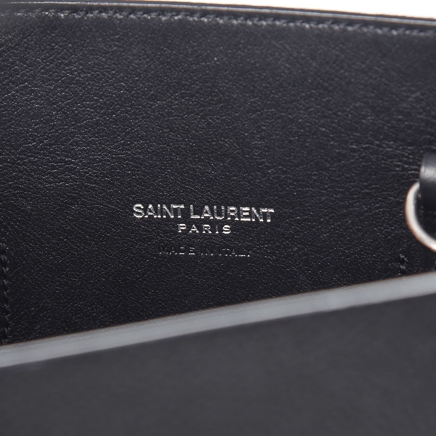 Saint Laurent Grained Calfskin Baby Sac De Jour Black 7 of 10