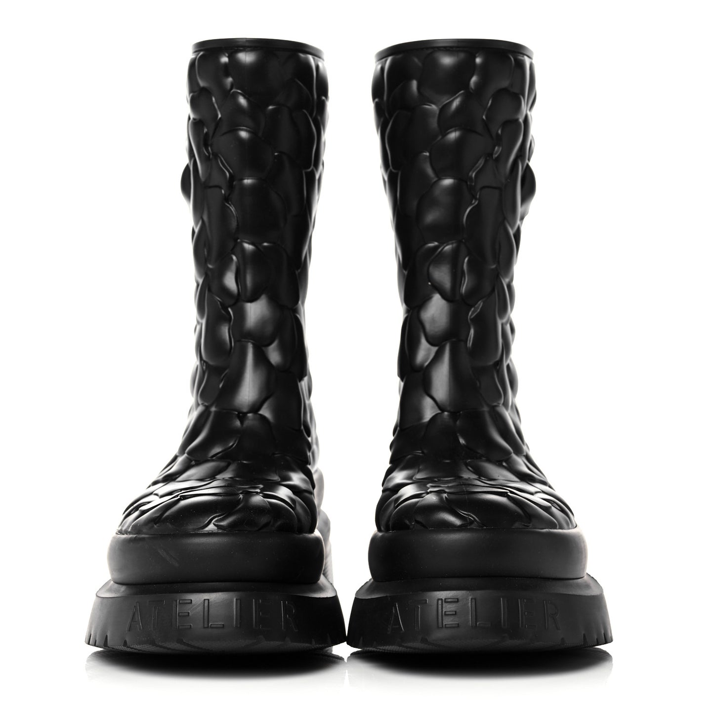 Rubber Atelier 03 Rose Edition 30/50mm Short Rainboots 40 Black