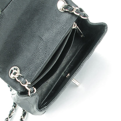Chanel Caviar Quilted Mini Square Flap Black 5 of 8