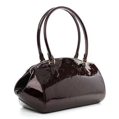 Louis Vuitton Vernis Sherwood PM Amarante 3 of 10