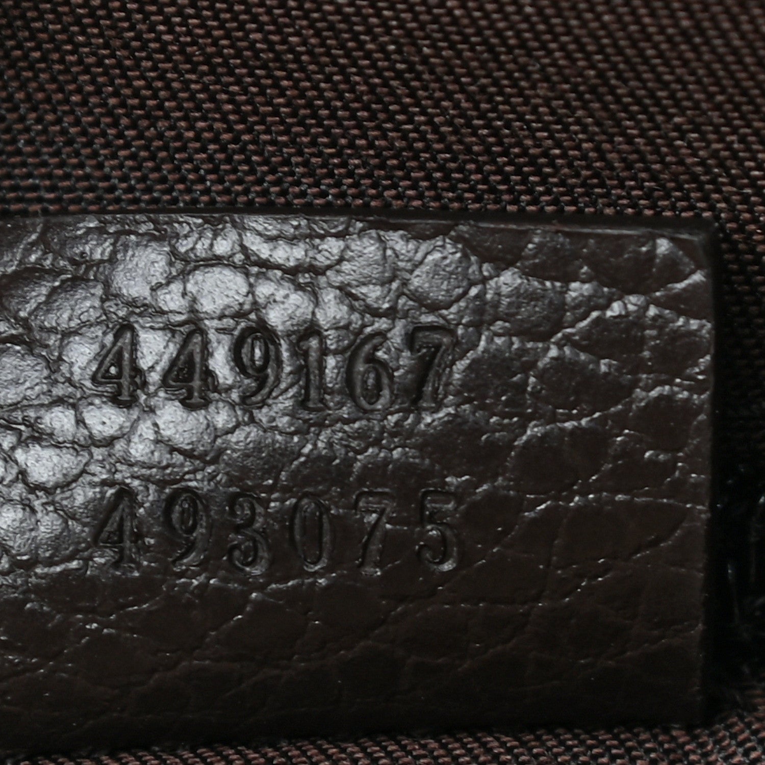 Gucci Monogram Dollar Calfskin Boston Duffle Bag Beige Ebony Testa di Moro Marrone Scuro 8 of 10