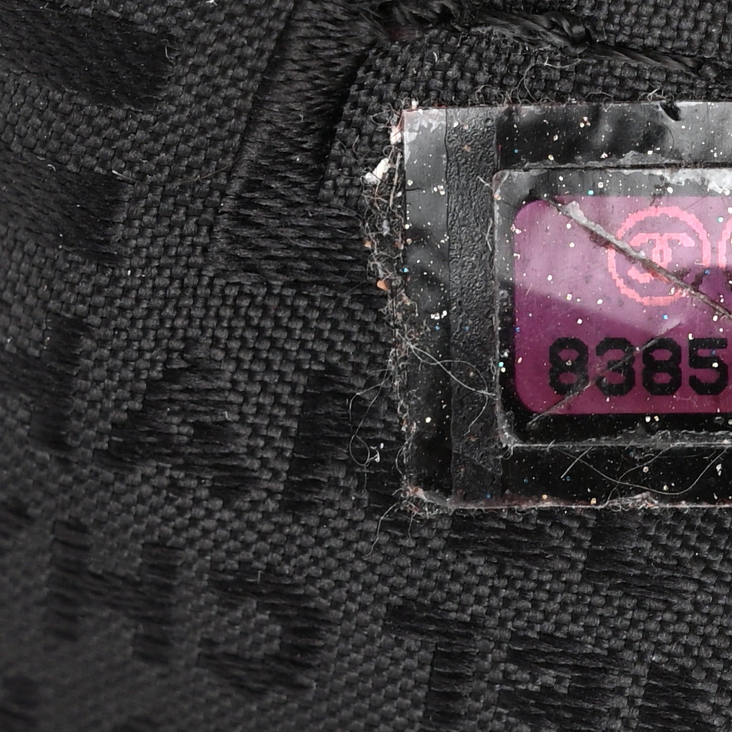 Chanel Lambskin Square Stitched Tote Black 7 of 10