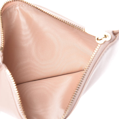 Christian Dior Lambskin Cannage Lady Dior Clutch Rose Poudre 11 of 13