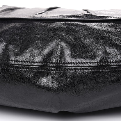 Miu Miu Vitello Lux Gathered Hobo Black 8 of 14