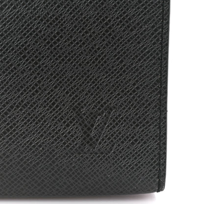 Louis Vuitton Taiga Pochette Voyage MM Black 7 of 10