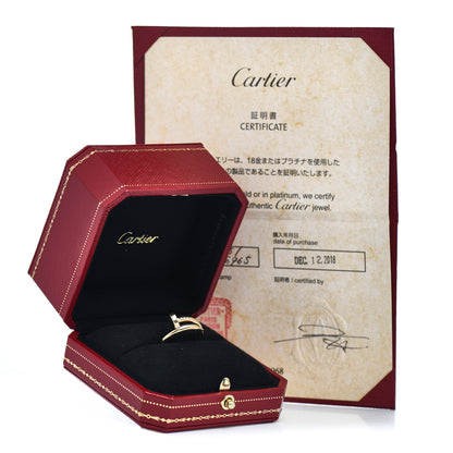 Cartier 18K Yellow Gold Juste Un Clou Ring 51 5.75 5 of 5