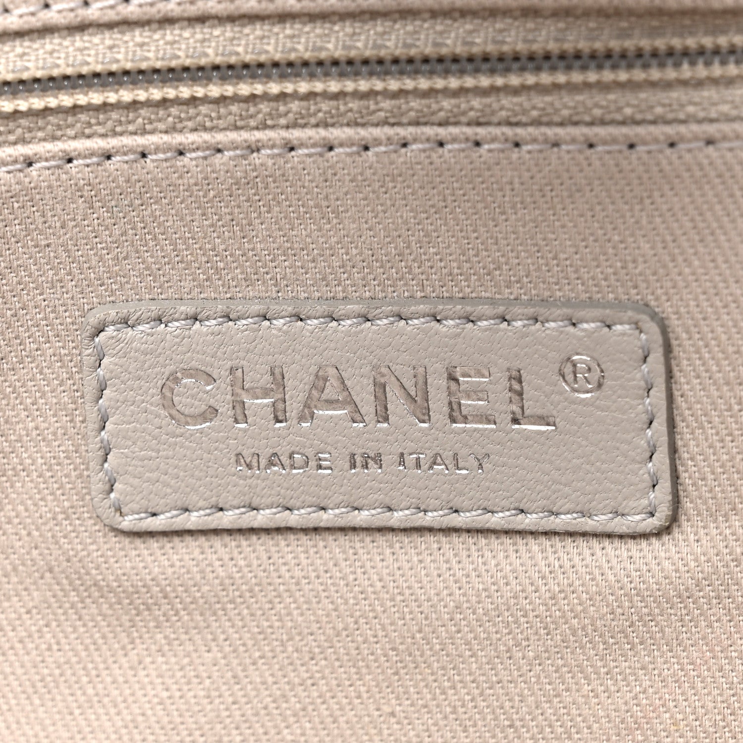 Chanel Glazed Calfskin Medium Deauville Tote Black 6 of 13