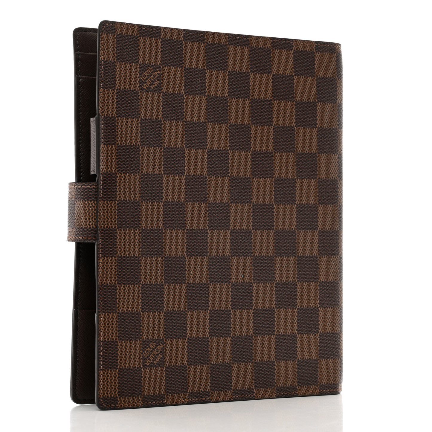 Damier Ebene Large Ring Agenda Cover
